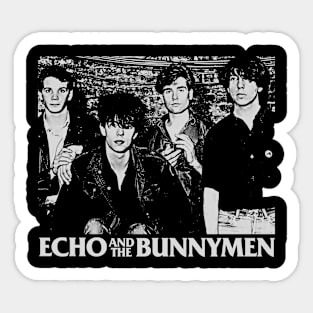 echo men Sticker